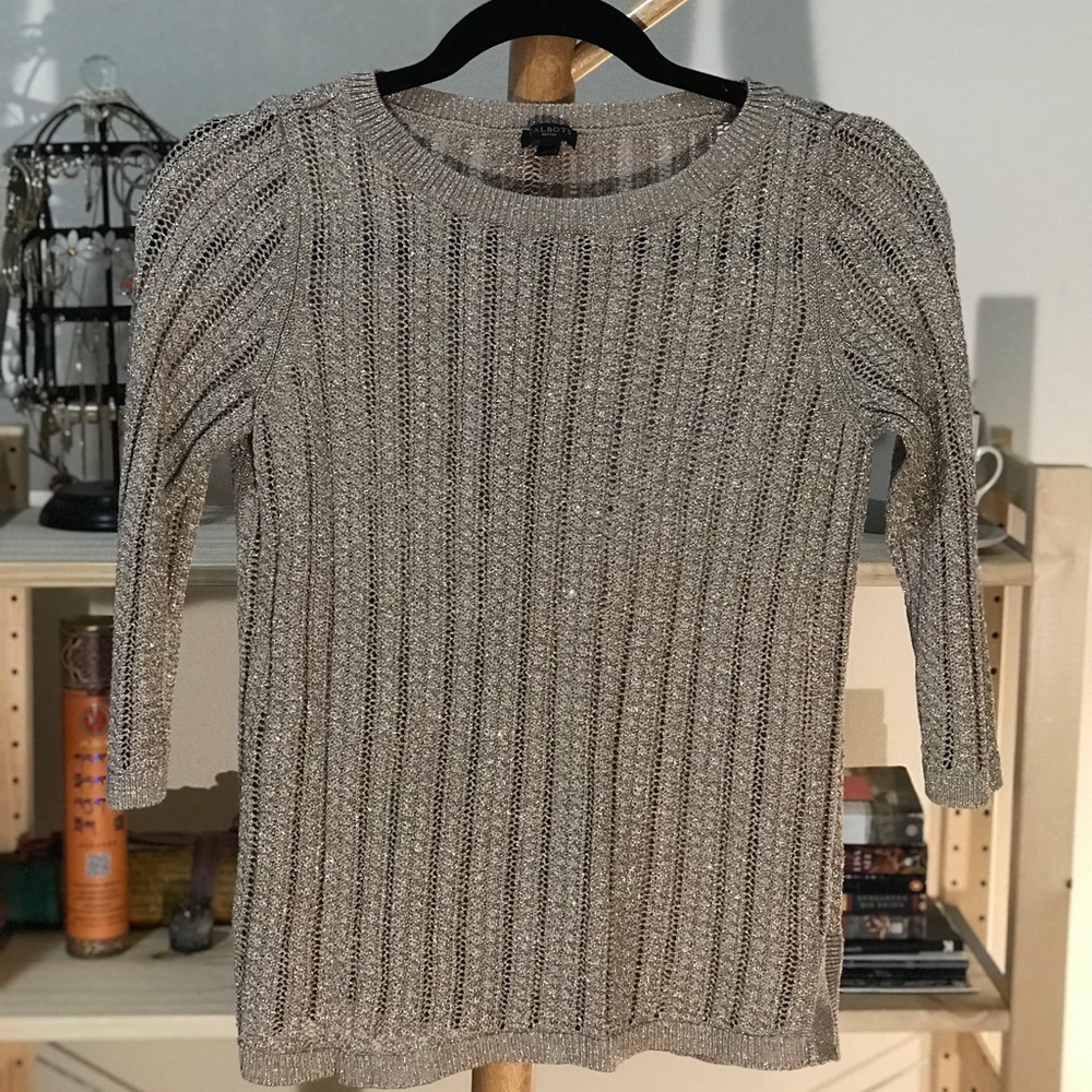 Talbots Gold Sweater (S)